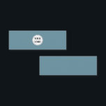 Personalized, stylish, modern & minimal mini business card<br><div class="desc">This design is usable by all. The text, colours, logo, and images may all be added, changed, or resized as needed. Many thanks.</div>