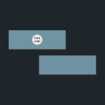 Personalized, stylish, modern & minimal mini business card<br><div class="desc">This design is usable by all. The text,  colours,  logo,  and images may all be added,  changed,  or resized as needed. Many thanks.</div>