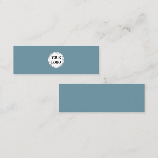 Personalized, stylish, modern & minimal mini business card (Front/Back)