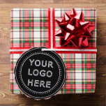 Personalized, stylish, modern & minimal ornament card<br><div class="desc">This design is usable by all. The text,  colours,  logo,  and images may all be added,  changed,  or resized as needed. Many thanks.</div>