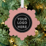 Personalized, stylish, modern & minimal ornament card<br><div class="desc">This design is usable by all. The text,  colours,  logo,  and images may all be added,  changed,  or resized as needed. Many thanks.</div>