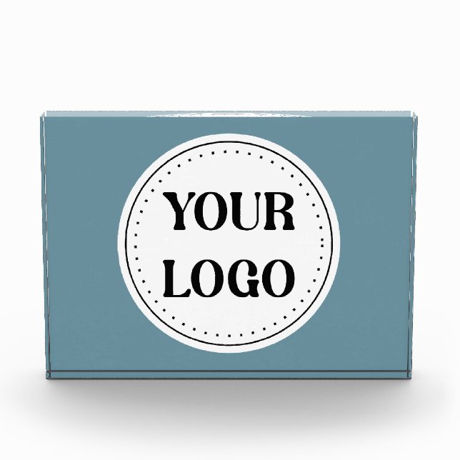 Personalized, stylish, modern & minimal photo block (Front)