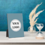 Personalized, stylish, modern & minimal plaque<br><div class="desc">This design is usable by all. The text,  colours,  logo,  and images may all be added,  changed,  or resized as needed. Many thanks.</div>