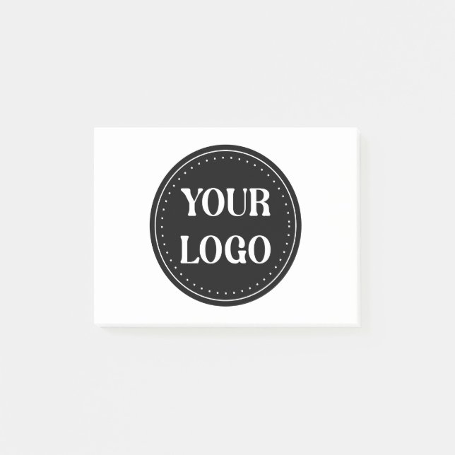 Personalized, stylish, modern & minimal post-it notes (Front)