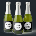 Personalized, stylish, modern & minimal sparkling wine label<br><div class="desc">This design is usable by all. The text,  colours,  logo,  and images may all be added,  changed,  or resized as needed. Many thanks.</div>