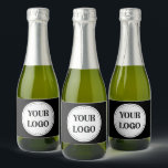 Personalized, stylish, modern & minimal sparkling wine label<br><div class="desc">This design is usable by all. The text, colours, logo, and images may all be added, changed, or resized as needed. Many thanks.</div>