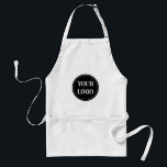 Personalized, stylish, modern & minimal standard apron<br><div class="desc">This design is usable by all. The text,  colours,  logo,  and images may all be added,  changed,  or resized as needed. Many thanks.</div>