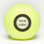Personalized, stylish, modern & minimal tennis balls<br><div class="desc">This design is usable by all. The text, colours, logo, and images may all be added, changed, or resized as needed. Many thanks.</div>