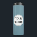 Personalized, stylish, modern & minimal thermal tumbler<br><div class="desc">This design is usable by all. The text,  colours,  logo,  and images may all be added,  changed,  or resized as needed. Many thanks.</div>