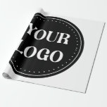 Personalized, stylish, modern & minimal wrapping paper<br><div class="desc">EVERYONE CAN USE THIS DESIGN.You are free to add,  edit,  or resize the logo,  photo,  text,  and colours as you choose.Many thanks.</div>