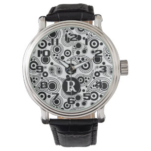 Personalized stylish paisley style watch