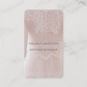 Personalized Stylist Wedding Planner Business Cart Business Card