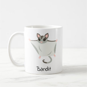 Personalized Sugar Glider Name Mug
