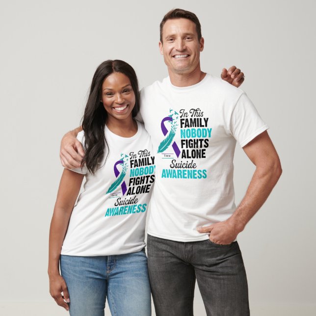 Personalized Suicide Awareness T-Shirt (Unisex)