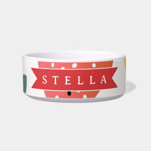 Personalized Summer Colourful Strawberry Pattern Bowl