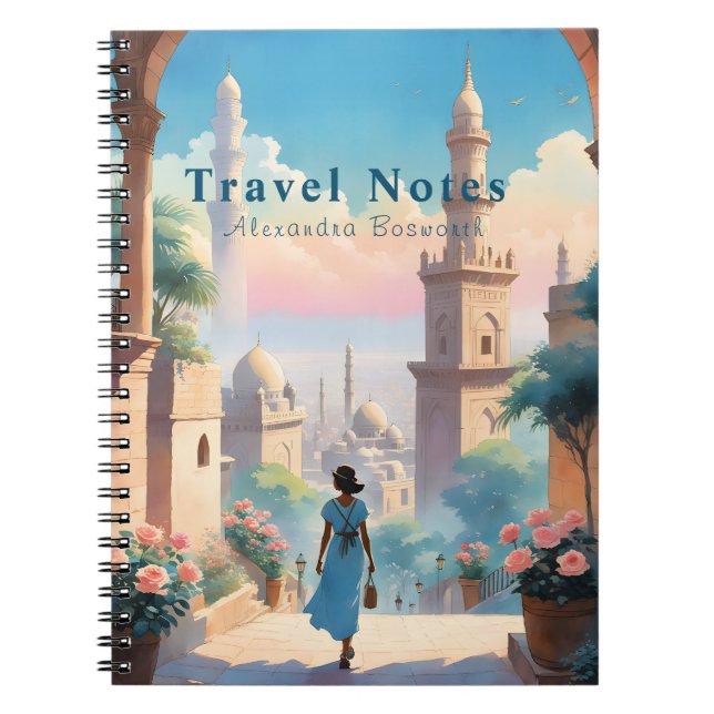 Personalized Summer in Turkey Travel Notebook - (Front)