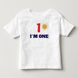 Personalized Sun Birthday T-Shirt – Custom Number