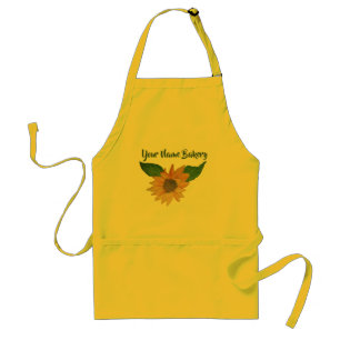 Personalized Sunflower Standard Apron