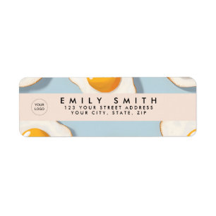 Personalized Sunny Side Up Egg Pattern