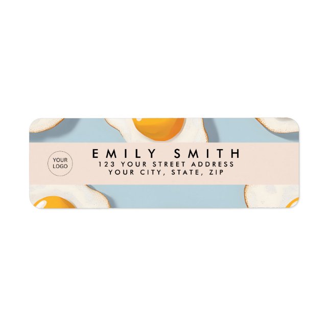 Personalized Sunny Side Up Egg Pattern (Front)