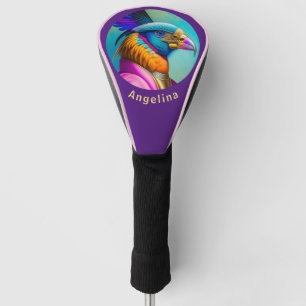 Personalized Super Birdie Golf Head Cover