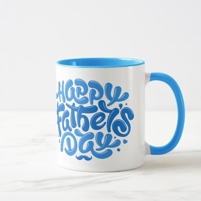  Personalized Super DAD/Happy Father's day  Mug (Right)