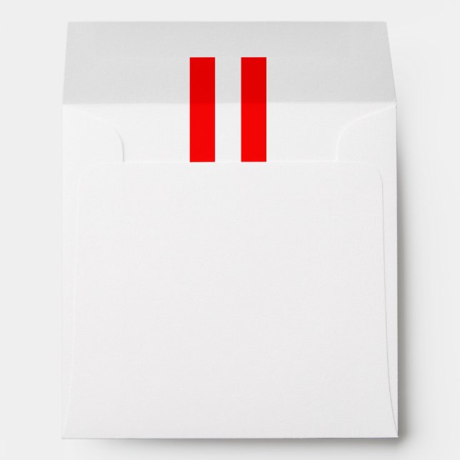 Personalized Supercharged Performance Party Envelopes (Back (Bottom))