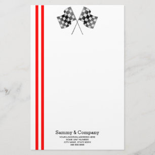 Personalized Supercharged Performance Party Stationery
