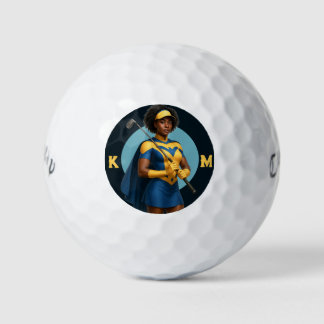 Personalized Superhero Callaway Warbird Golf Balls