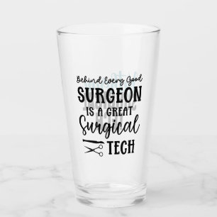 Personalized Surgical Tech Surgical Technologist Glass