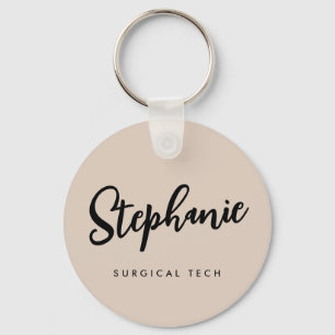Personalized Surgical Tech   Surgical Technologist Keychain