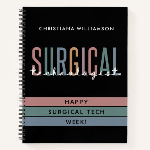 Personalized Surgical Technologist Week OR Tech Notebook