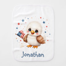 Personalized Sweet Eagle Patriotic Baby