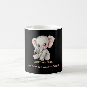 Personalized Sweet Memories Elephant Mug