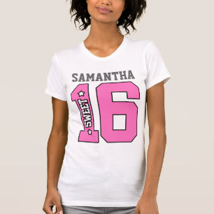 Personalized Sweet Sixteen Shirt