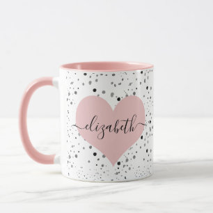 Personalized sweetheart mug