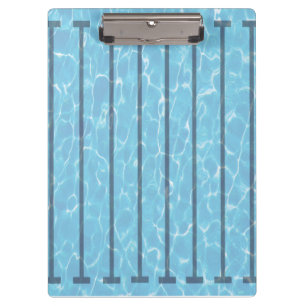 Personalized Swim Coach Swimming Pool Clipboard
