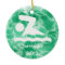 Personalized Swim Design Ornament