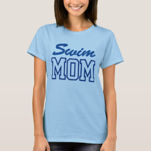 Personalized Swim Mom T-Shirt