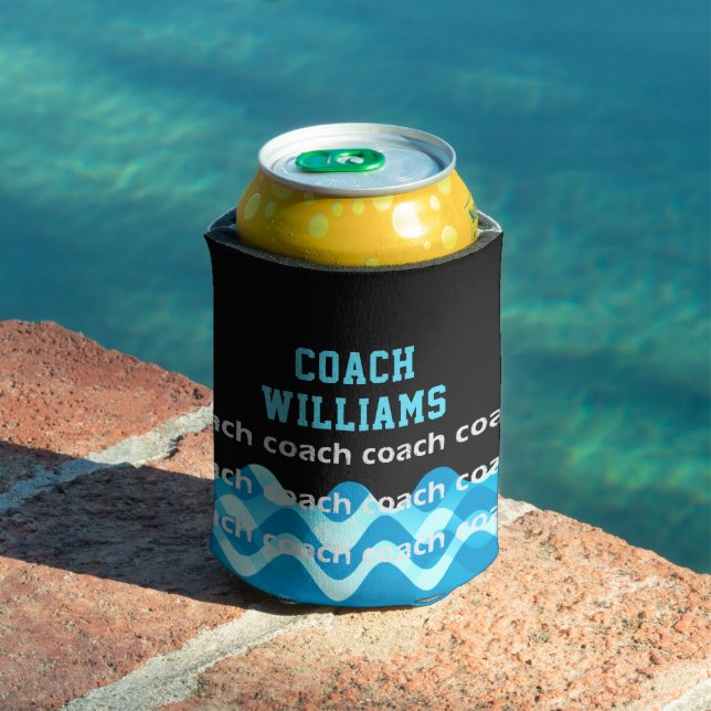 Personalized Swim or Dive Coach Can Cooler (In Situ Pool)