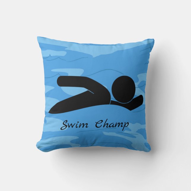 Personalized Swim Pillow (Front)