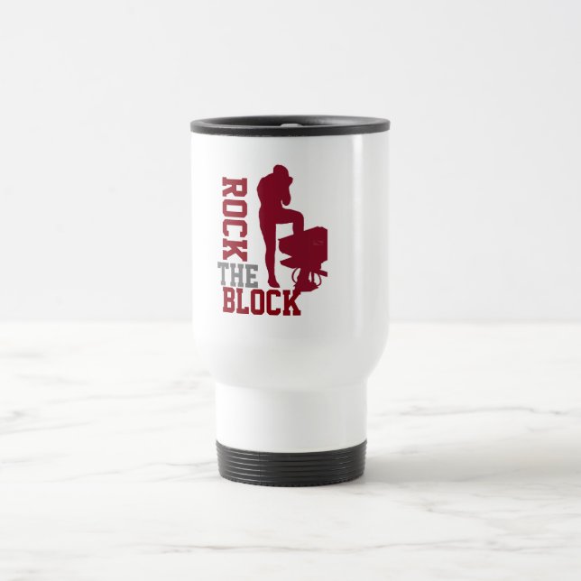 Personalized Swimmers Travel Mug (Center)