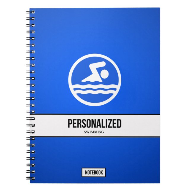 Personalized Swimming Notebook (Front)