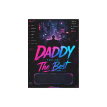 Personalized Synthwave Father’s Day Gift
