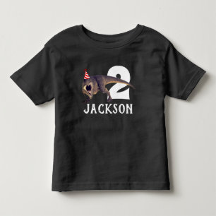 Personalized T-Rex Birthday Party Toddler T-shirt