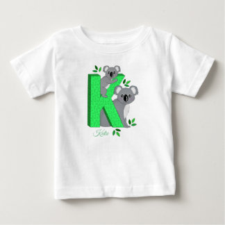 Personalized t-shirt - K for Koala