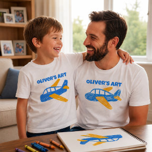 Personalized T-Shirt with Your Child’s Artwork