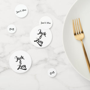 Personalized Table Confetti