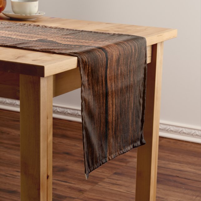 Personalized Table Runner Barn Wood Country Rustic (In Situ)