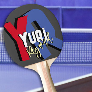 Personalized Table Tennis Player Ping Pong Paddle